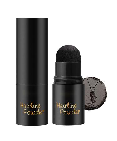 Hairline Powder Stick Root Cover up Black Hair Shadow Powder for Thinning Hair Instantly Conceals Hair Loss Hair cover up for Bald Spots Waterproof Long Lasting Hairline Filler for Women