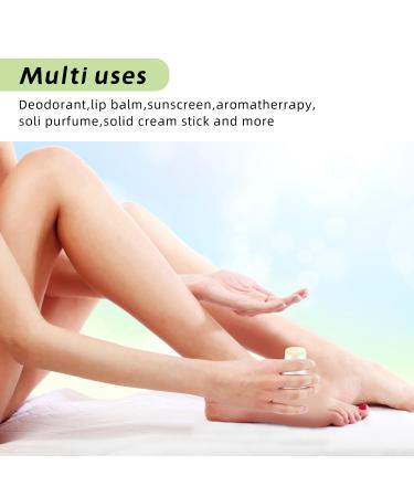 10 Pcs Empty Deodorant Containers Bottom Fill Deodorant Bottles Refillable DIY Deodorant Tubes Lip Balm Tubes (white 15ml/0.5oz) 15ml/0.5oz white - Buy Online on GoSupps.com