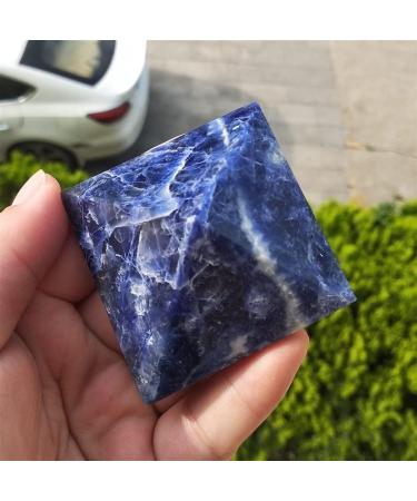 Crystal Rough Beautiful Natural Sodalite Pyramids Crystal Stone Pyramids - Buy Online on GoSupps.com