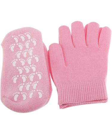 Beavorty Moisturizing Gel Gloves Gel Socks and Gloves Spa Gel Gloves Cuticles Gloves Socks Women Gel Socks Womens Glives Whitening Moisturizing Socks Soft Heel Socks Essential Oil Miss medium - Buy Online on GoSupps.com