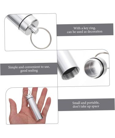 Hemoton 15-Piece Toothpick Holder & Keychain - Lockable Aluminum Storage for Dental Gear & Camping Accessories - Buy Online on GoSupps.com