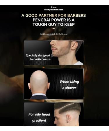 Buy Men's High Power Retro Metal Shaver - Professional Duplex Shaving with LCD Smart Screen & USB Charging - International Shipping Available - Buy Online on GoSupps.com