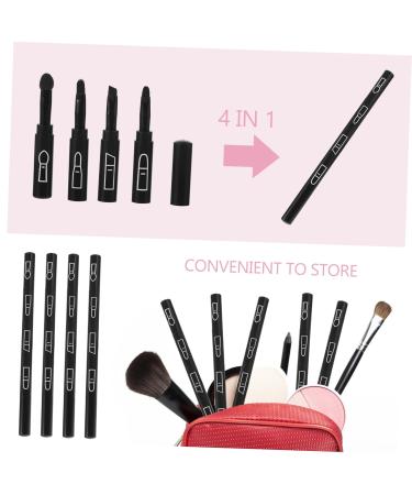 Buy 4-in-1 Makeup Brush Set - Lip Eyeliner Eyebrow & Eyeshadow Brush - Perfect for Girls | International Shipping Available - Buy Online on GoSupps.com