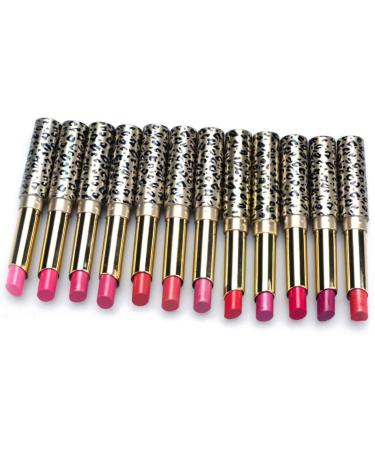 DOITOOL 12 Lip Gloss Glittering Lipstick Women Lip Cream Moist Lip Gloss Lip Balm Charming Madam - Buy Online on GoSupps.com