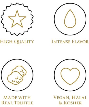 TruffleHunter White Truffle Oil - 250ml Extra Virgin Olive Oil for Cooking and Seasoning - Buy Online on GoSupps.com