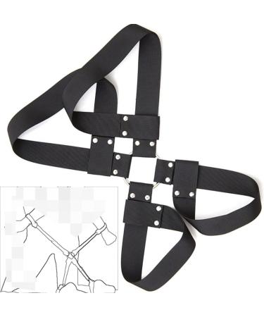Durable Black Nylon Set | Adjustable Accessories for Versatile Use | Private Packaging Tools for Enhanced Happiness - Buy Online on GoSupps.com