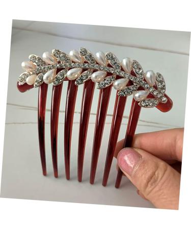 CANIGHT Decorative Hair Combs for Women Rhinestone Hair Combs Formal Hair Accessories for Women Bridal Headpiece Bridal Hair Comb Bridal Hair Pin Hair Clips for Bangs Bride Rhinestones - Buy Online on GoSupps.com