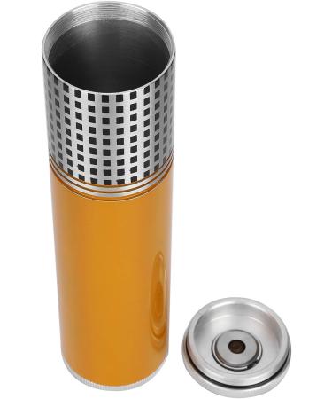Travel Cigar Tubes Portable Cigar Holders for Cigar Moisturizing Christmas Gifts Birthday Gifts Friends Relatives (Yellow) - Buy Online on GoSupps.com