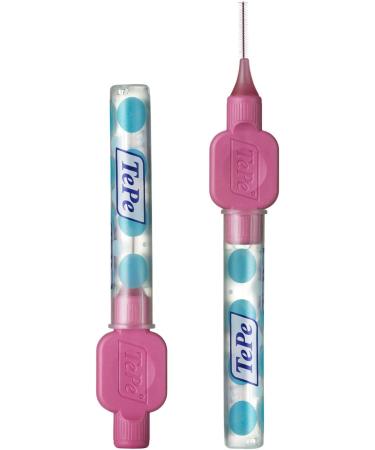 Tepe Pink G2 Fine 0.4 mm Toothbrush - 8 Pieces Pack | International Shipping Available - Buy Online on GoSupps.com