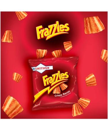 Smiths Frazzles Crispy Bacon Flavoured Corn Snacks 30 x 34g 49pmp - Buy Online on GoSupps.com
