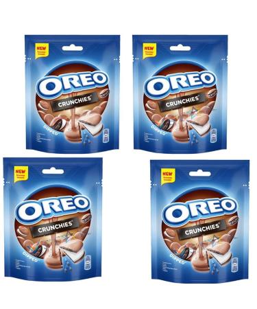 VSTAR Crunchies Original & Crunchies Milk Chocolate Dipped Mini Sandwich Biscuits 110g (4 Crunchies Dipped Biscuits) Crunchies Dipped Biscuits 4