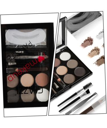 Healvian 1 Set Eyebrow Powder Set Eyebrow Shaping Cosmetics Girl Makeup Accessory Eyebrow Shaping Powder Abs - Buy Online on GoSupps.com