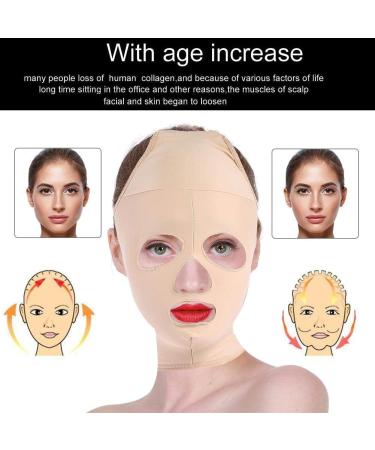 Full Face Lifting Mask | Reduce Double Chin & Lift V Shape | Weight Loss Beauty Belt (S) - International Shipping Available - Buy Online on GoSupps.com