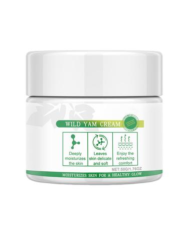 Euyehn Wild Yam Cream | Wild Yam Moisturizing Cream | Natural Advanced Balancing Skincare - Hydrating Face Moisturizer For Skin Care