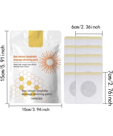 Bee Venom Lymphatic Drainage & Slimming Patches Bee Venom Lymphatic Drainage Slimming Patch Bee Venom Slimming Patches Bee Venom Lymphatic Patches (3PCS) - Buy Online on GoSupps.com