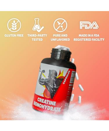TNT Evolution Creatine Monohydrate Capsules 3,000 mg per Serving - 200 Capsules - Buy Online on GoSupps.com