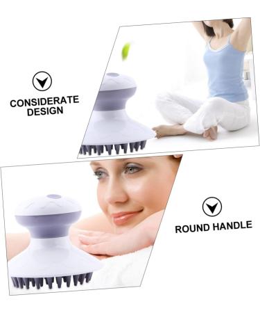 FOMIYES Electric Shampoo Brush Set - 3 Silicone Scalp Massagers for Hair Washing | ABS Material Hair Care Tool - Buy Online on GoSupps.com