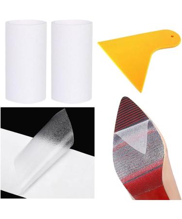 HomeSoGood 6.5FT Non-Slip Self-Adhesive Clear PVC Shoe Grip Protectors for High Heels & Sneakers - International Shipping Available - Buy Online on GoSupps.com