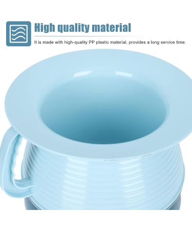 Chamber Pot Bedpan with Lid Household Cuspidor Urinal Bottle Urine Pots Potty Urinal for Elderly Female Male Bedridden Patient Hospital Emergency Device - Buy Online on GoSupps.com