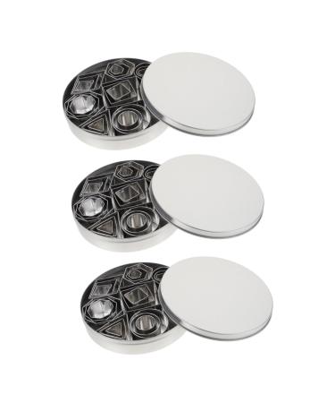 HOMSFOU 3 Sets Baking Utensils Cake Pops Mold Squid Sugar Game Korean Candy Making Kit Korean Cookie Christmas Cookie Molds Dalgona Candy Game 24 Piece Set Stainless Steel Sandwich 12.7X12.7cmx3pcs Silver 2x3pcs