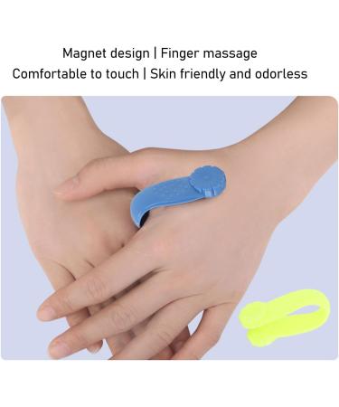 4 Pack Hand Pressure Point Clips - Floral Universal Migraine Relief Tension Reduction Green - Buy Online on GoSupps.com
