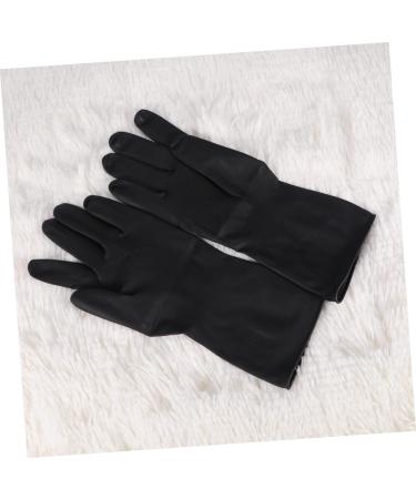 minkissy 6 Pairs Gloves for Cleaning Guantes De Latex Negros Medium Latex Gloves Hair Dye Glove Salon Gloves Black Gloves Tool Belt Particles Non- Barber Supplies Black Latex Gloves - Buy Online on GoSupps.com
