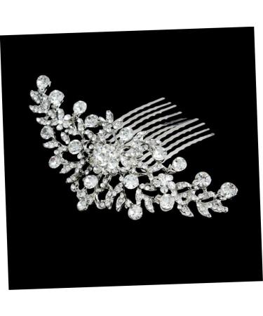 Housoutil Wedding Hair Accessories Bridal Hair Comb Women's Hair Comb Hair Comb Headpiece Tiara Combs Crystal Ab Rhinestones Headwear Women Headpiece Rhinestone Comb Vintage Headgear Diamond - Buy Online on GoSupps.com
