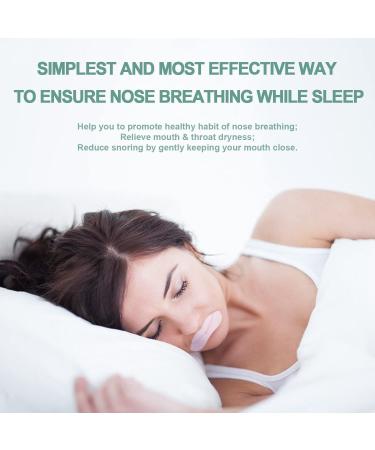 128Pcs Advanced Gentle Sleep Mouth Strips for Mouth Breathers - Instant Snoring Relief & Improved Nighttime Sleeping - Buy Online on GoSupps.com