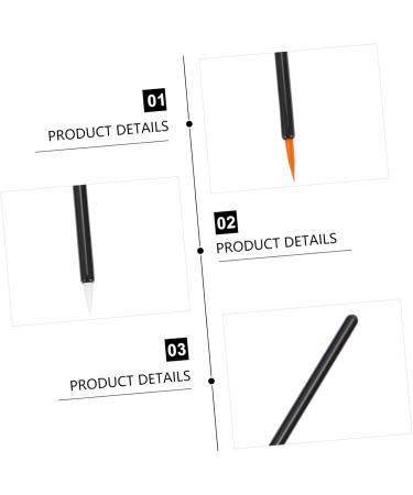 DOITOOL 200 pcs Disposable Tools Eyeliner Mascara Wands Stick Makeup Eye Applicator Cosmetic Eyelash Brush 10x0.2cmx2pcs As Shownx2pcs - Buy Online on GoSupps.com