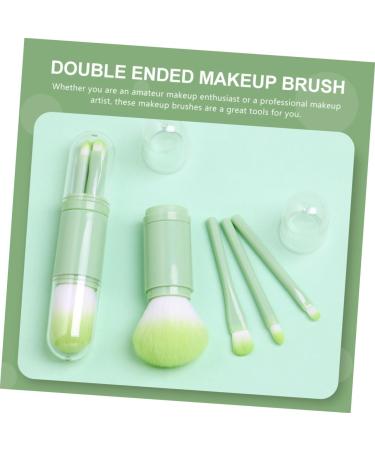 Beaupretty 2 Sets telescopic makeup brush foundation brush kabuki powder brush retractable blusher brush powder mineral face powder brush eyebrow lip brush travel double head artificial fiber - Buy Online on GoSupps.com