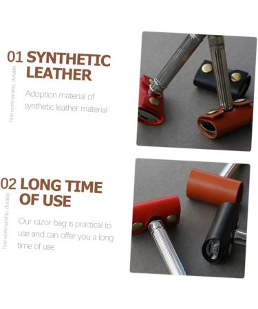 Fomiyes 3-Pack Scratch-Resistant Razor Sleeves for Safety Razor Head Protection - Optimal Shaving Solution - Buy Online on GoSupps.com