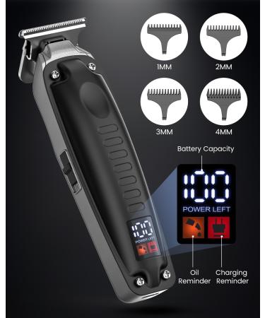 Sejoy Hair Clippers for Men | Professional Cordless Hair Trimmer Kit with LED Display | Ideal Gifts for Barbers & Home Use - Buy Online on GoSupps.com