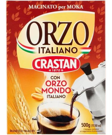 Crastan - Orzo Tostato Macinato Speciale Per Moka Orge convient pour cafeti re Moka 3x 500g + Italian Gourmet polpa 400g - Buy Online on GoSupps.com