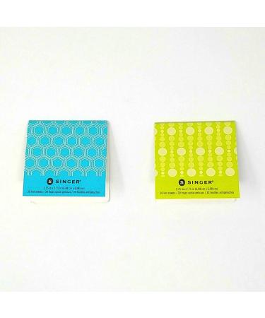 Buy SINGER 00 Lint Lifter Sheets - 30 Sheets per Book 2 Books per Pack Multicolor | International Shipping Available - Buy Online on GoSupps.com