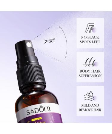 Hair Inhibitor Spray for Face Underarms Legs | Soothing Hair Growth Inhibitor for Men & Women | After Wax Care - Buy Online on GoSupps.com