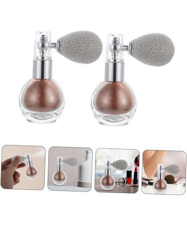 Balacoo 6 Pcs Spray Glitter Spray Mist Bottle for Hair Shimmer Makeup Spray Glittering Powder Sprayer Round As Shownx3pcs 7.5x6cmx3pcs - Buy Online on GoSupps.com