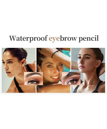 Eyebrow Pencil Liquid Eye Makeup Eyebrow Pencil Waterproof Eyebrow Pencil Micro 4 Tip Waterproof Eyebrow Pencil Women's Natural Eyebrow Pencil (light brown) - Buy Online on GoSupps.com