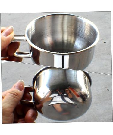 Premium Healvian Stainless Steel Shaving Bowl for Men | Ideal Shaving Accessories Gift | Durable Metal Razor & Shaving Cup - Buy Online on GoSupps.com