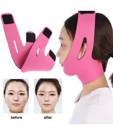 Facial Slimming Mask Face Bandage Nylon & Polyester for Face Care Thin Neck Facelift Double Chin for Women - Buy Online on GoSupps.com