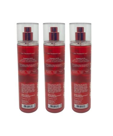 Bath & Body Works JAPANESE CHERRY BLOSSOM Fine Fragrance Mist Gift Set with a Red Bow for Holiday & Gifts - Pack of 3 - Buy Online on GoSupps.com