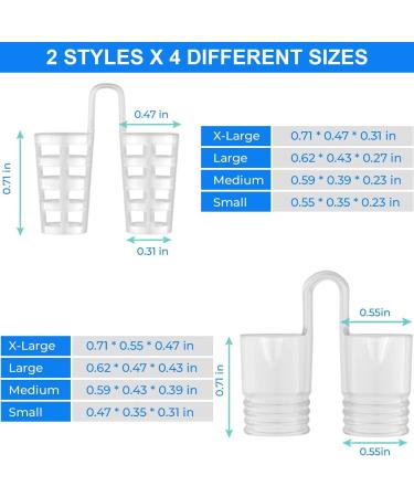 Buy Sno-Stopper Anti-Snoring Nasal Spreader | Stop Snoring for Better Sleep | 2 Styles 4 Sizes Available | International Shipping - Buy Online on GoSupps.com