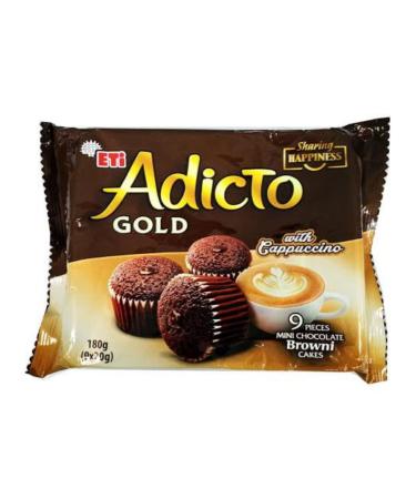 Eti Adicto Browni Gold Cocoa 180gr x 10 pack
