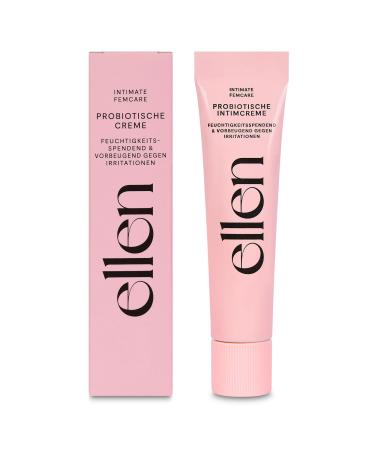 Ellen Intimate Care/Probiotic Intimate Cream for Women - Moisturising Cream for Vaginal Dryness - Ointment for Itching in the Intimate Area