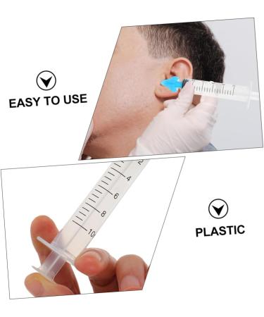 LALADEFIEE 6Pcs Ear Wax Removal Syringe with Flared Head Design for Safe Deep Cleaning Comfortable Earwax Flush Tool for Adults at Home and Salon Portable and Easy to Operate - Buy Online on GoSupps.com