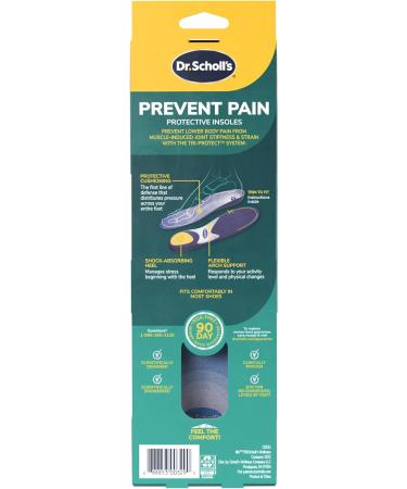Buy Dr. Scholl s Prevent Pain Insoles for Women (Size 6-10) - Proven Arch Support Shoe Inserts to Prevent Lower Body Pain Protect Against Back Knee & Foot Discomfort - Buy Online on GoSupps.com