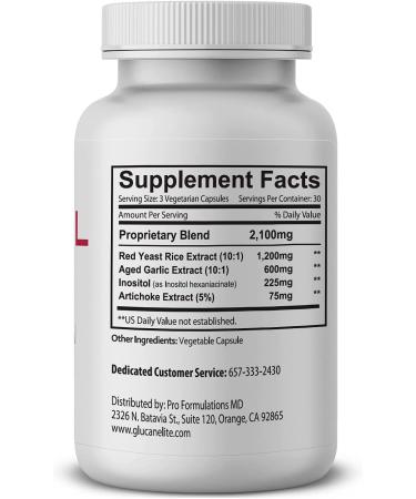 Pro Formulations MD Cholesterol Elite - Dual Action Support with Red Yeast Rice & Aged Garlic Extract - 90 Vcaps - Buy Online on GoSupps.com