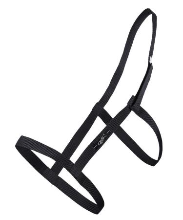 ARBO-INOX - Halter - pasture halter - nylon - without metal buckles - black (Extra Full)