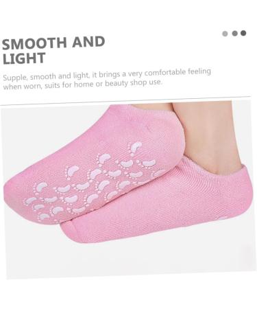 Healeved 3 Pairs Foot Moisturizing Socks Overnight Spa Socks Hydrating Lotion Socks Moisturizing Foot Sock Beauty Salon Foot Caring Socks Foot Socks Warm Socks Dry Foot Mask Keep Warm Gel - Buy Online on GoSupps.com