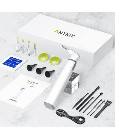 Anykit Wireless Otoscope Ear Camera | Dual View 3.9mm 720PHD WiFi Ear Scope with Ear Wax Removal Tool | For Kids, Adults, and Pets | Android and iPhone Compatible - Buy Online on GoSupps.com