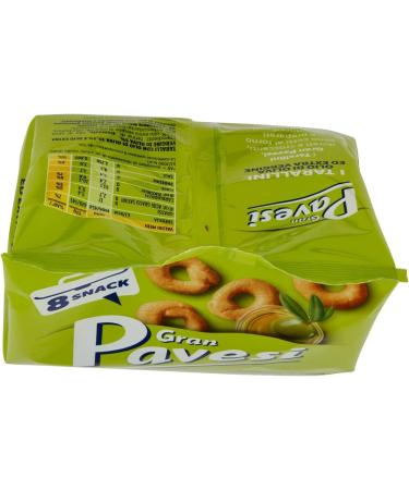  Italian Gourmet E.R. Gran Pavesi Snack Tarallini Olive Oils and Extra Virgin Olive Oil Palm Oil Free - 256g + Italian Gourmet Polpa 400g - Buy Online on GoSupps.com